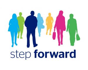 Step Forward employment programme logo